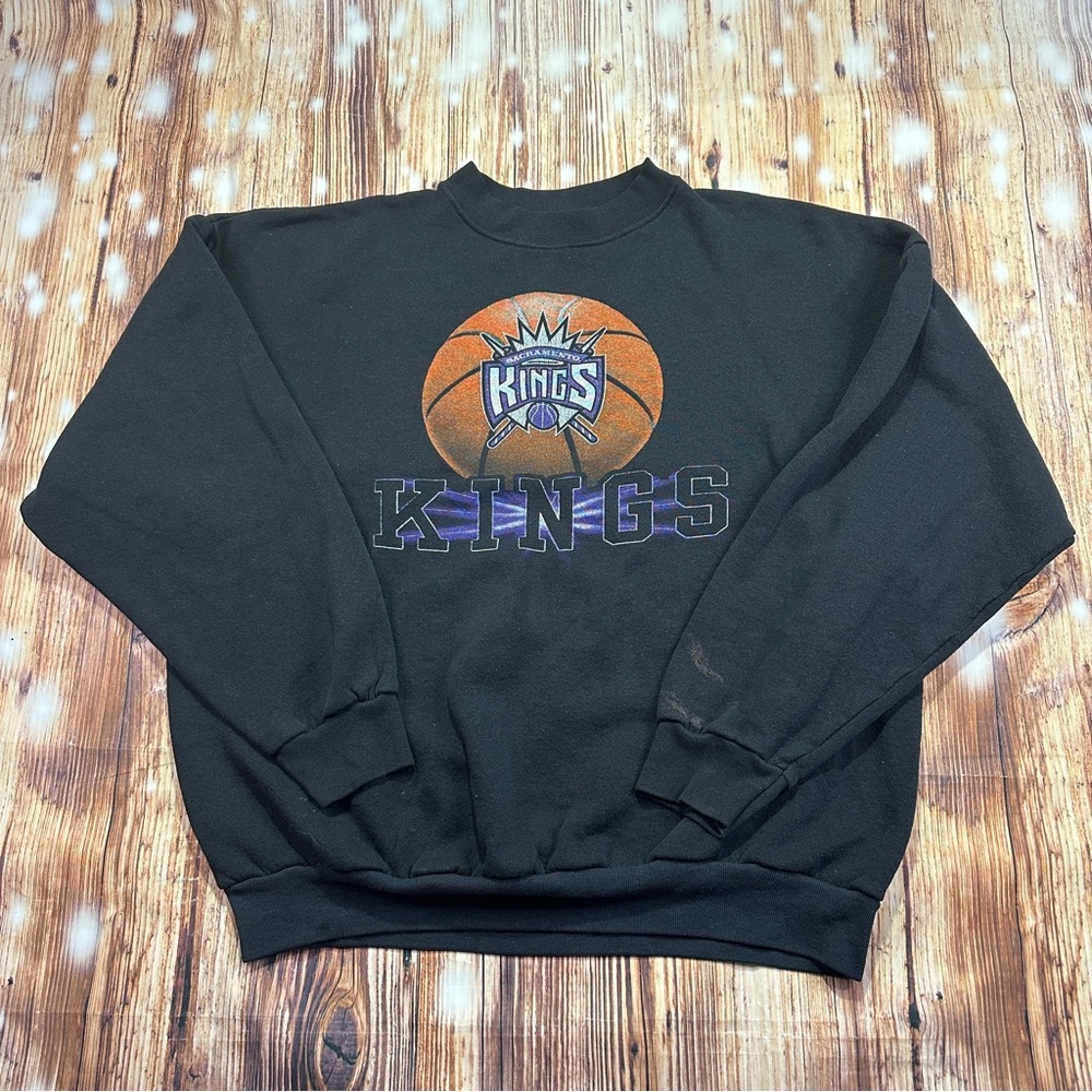Vintage Sacramento Kings Sweatshirt Size XL